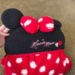 Disney Minnie Mouse Polka Dot blanket and jacket